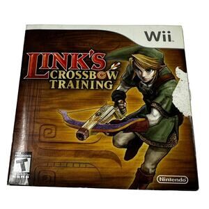 Links Crossbow Training Nintendo Wii Complete Pre-Owned Tested and Working